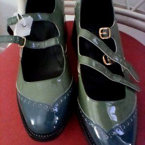 The Office of Angela Scott Miss Amelie  Mary Janes-Size 39.5 Stunning!